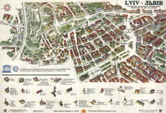 Lviv Tourist Map