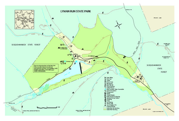 Lyman Run State Park Map