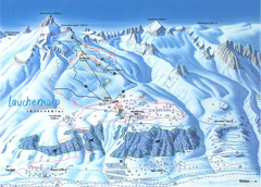 Lötschental (Wiler) Ski Trail Map