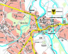 Lübben (Spreewald) Map