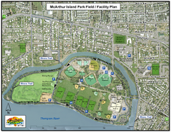 MacArthur Island Park Map