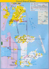 Macao Tourist Map