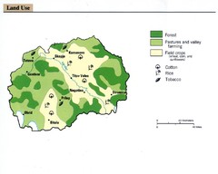 Macedonia land use Map