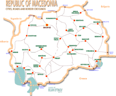 Macedonia road Map