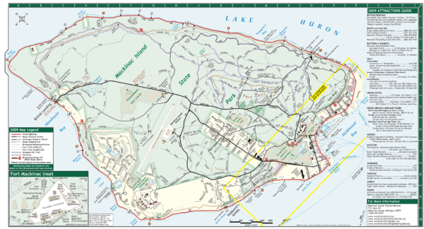 Mackinac Island Map