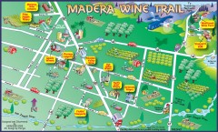 Madera wine map