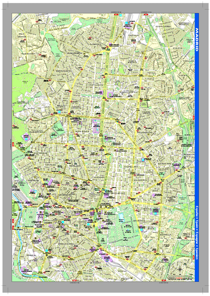 Madrid Tourist Map