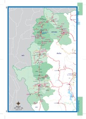 Maehongson, Thailand Map