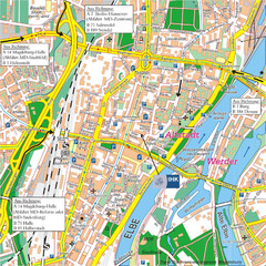 Magdeburg City Map