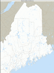 Maine Zip Code Map