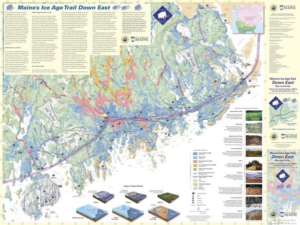 Maine's Ice Age Trail Map