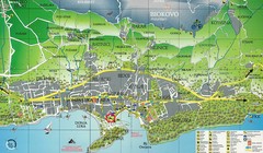 Makarska Tourist Map