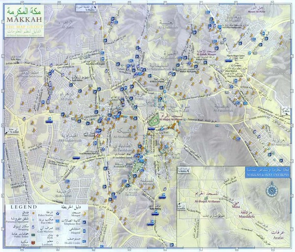 Makkah City Map