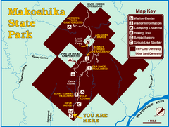 Makoshika State Park Map