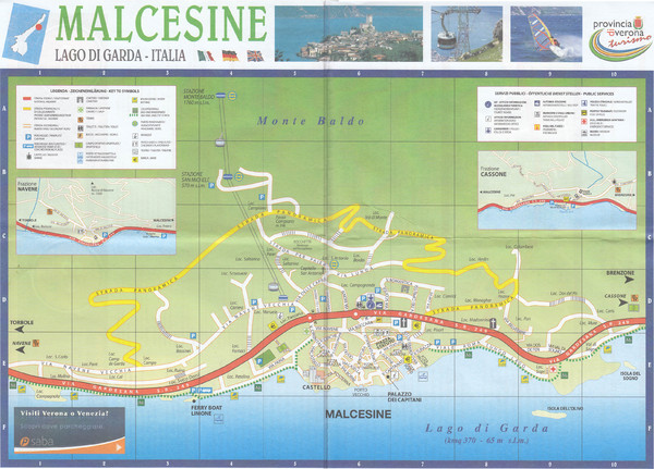Malcesine Map - italy Malcesine • mappery