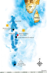 Maldives Islands Map