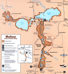 Malheur National Wildlife Refuge Map