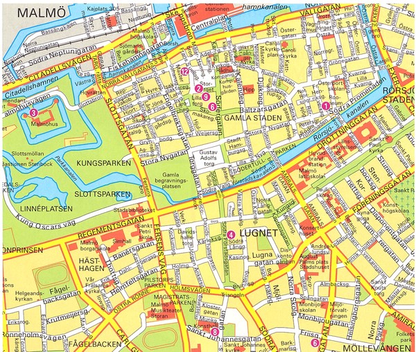 Malmo 1 Map