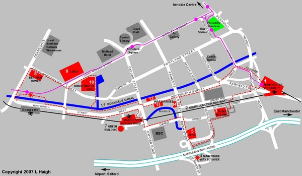 Manchester Map