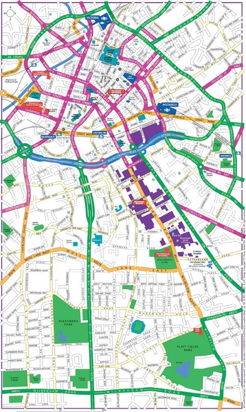 Manchester Map