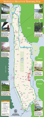 Manhattan Waterfront Greenway Bike Map