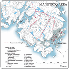 Maniitsoq City Map Maniitsoq City Map