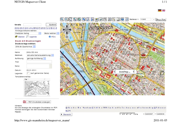 Mannheim Map