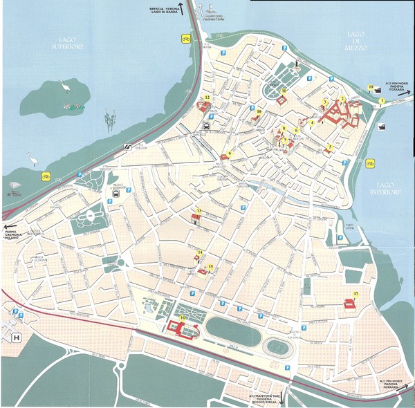 Mantova Map