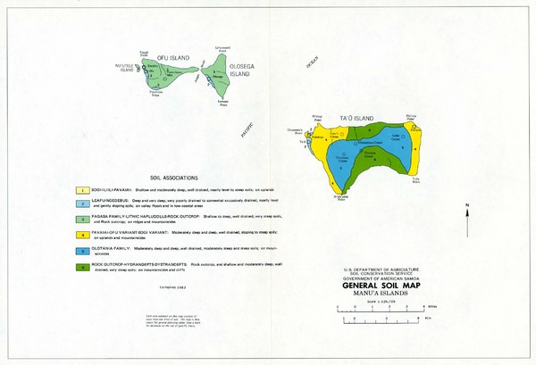 Manu'a Islands Tourist Map