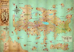 Mapa imaginario del Pais de HASARD Map