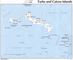 Maps of Turks and Caicos Islands Map