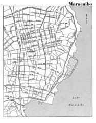 Maracaibo Street Map