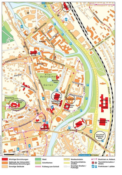 Marburg Map