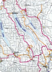 Marcellus Snowmobile Trail Map