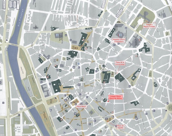 Maria de Molino Student Residence Location Map