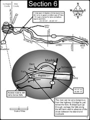 Markle, IN Wabash River rapids Map