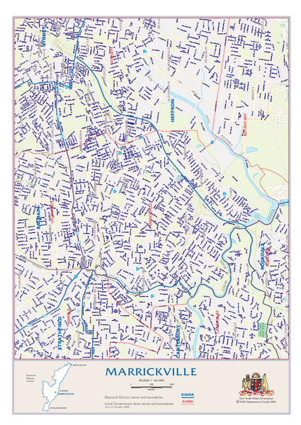 Marrickville Map