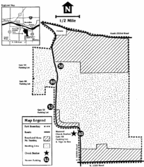 Marseilles State Park, Illinois Site Map