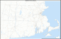 Massachusetts Zip Code Map