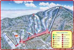 Massanutten Ski Trail Map