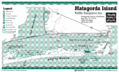 Matagorda Island State Park Map