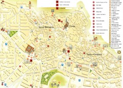 Matera Tourist Map