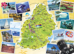 Mauritius Tourist Map