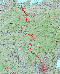 MaxiMarathon Japan Route Map