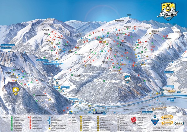 Mayrhofen Trail Map
