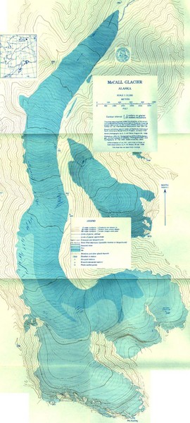 McCall Glacier Topo Map