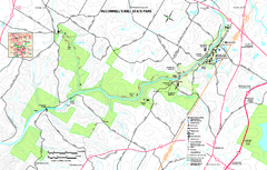 McConnells Mill State Park map