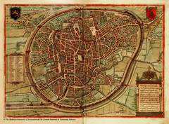 Medieval Brussels Map