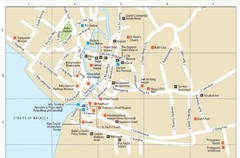 Melaka Malaysia Tourist Map