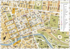 Melbourne Central District Tourist Map